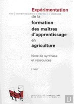 Bertrand.pt - Experimentation De La Formation Des Maitres D'Apprentissage En Agriculture