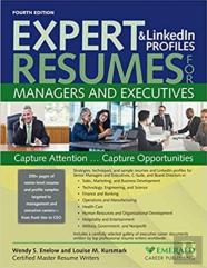 Expert Resumes & Linkedin Profiles For Managers And Executives