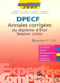Bertrand.pt - Expertise Comptable 2001 Decf Epreuve N.1 A 5