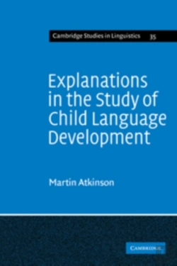 Bertrand.pt - Explanations In The Study Of Child Language Development