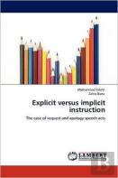 Explicit Versus Implicit Instruction