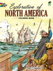 Exploration Of North American Colouring Book