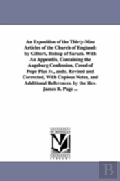 Exposition Of The Thirty-Nine Articles Of The Church Of England