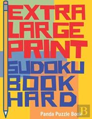 Extra Large Print Sudoku Book Hard