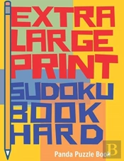 Extra Large Print Sudoku Book Hard