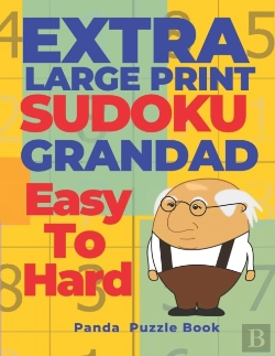 Bertrand.pt - Extra Large Print Sudoku Grandad Easy To  Hard