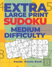 Extra Large Print Sudoku Medium Difficulty