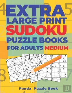 Bertrand.pt - Extra Large Print Sudoku Puzzle Books For Adults Medium