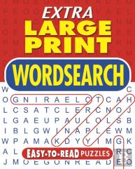 Extra Large Print Wordsearch