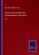 Extracts Of The Journals And Correspondence Of Miss Berry