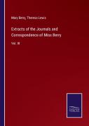 Extracts Of The Journals And Correspondence Of Miss Berry