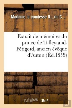 Bertrand.pt - Extrait De Memoires Du Prince De Talleyrand-Perigord