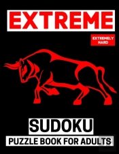 Extreme Sudoku Puzzle Book For Adults