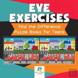 Bertrand.pt - Eye Exercises | Find The Difference Puzzle Books For Teens