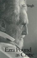 Ezra Pound As Critic