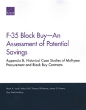 F-35 Block Buy-An Assessment Of Potential Savings