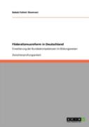 Faã‚Â¶Deralismusreform In Deutschland
