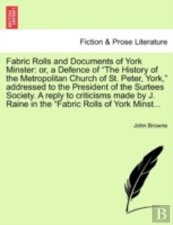 Bertrand.pt - Fabric Rolls And Documents Of York Minst