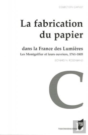 Fabrication Du Papier Dans La France Des Lumières