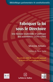 Fabriquer La Loi Sous Le Directoire : Une Histoire Matérielle Et Politique Des Assemblées, 1795-1799