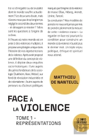 Face À La Violence Tome 1 : Représentations