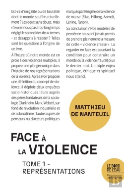 Bertrand.pt - Face À La Violence Tome 1 : Représentations
