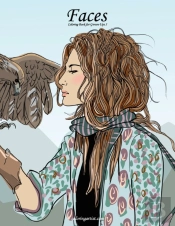 Faces Coloring Book For Grown-Ups 5
