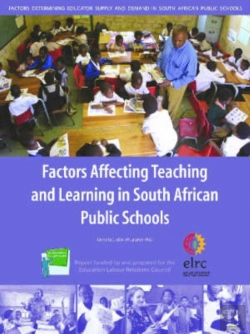 Bertrand.pt - Factors Affecting Teaching And Learning In South African Public Schools
