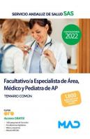 Facultativo Especialista Area Medico Y Pediatra De Atenc