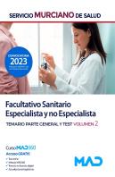 Facultativo Sanitario Especialista Y No Especialista Del Servicio Murciano De Salud. Temario Parte G