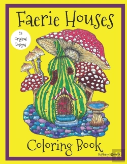 Bertrand.pt - Faerie Houses: A Coloring Book: 25 Hand-