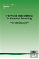 Fair Value Measurement In Financial Reporting