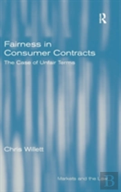 Fairness In Consumer Contracts