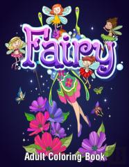 Fairy Adult Coloring Book