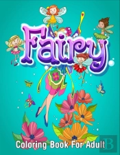Fairy Coloring Book For Adult