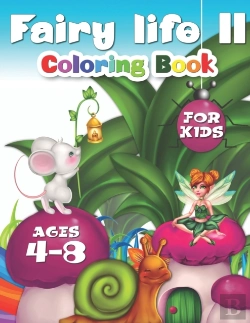 Bertrand.pt - Fairy Life Ii Coloring Book For Kids Ages 4-8