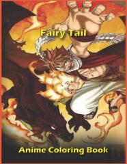 Fairy Tail Anime Coloring Book