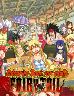Bertrand.pt - Fairy Tail Colouring Book For Adults