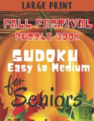 Fall Festival Puzzle Book For Seniors