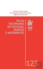 Falso Testimonio De Testigos, Peritos E Intérpretes