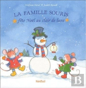 Famille Souris Fête Noël Au Clair De Lune