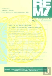Familles, Destins Personnels Et Appartenances Collectives En Migration