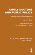 Family Doctors And Public Policy