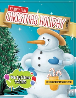 Bertrand.pt - Family Fun Christmas Holiday Party Game Packs For Ages 8 - 12 & Adults Volume 1