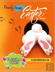Family Fun Easter Party Games Pack For Ages 8-12 & Adults