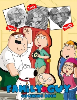 Bertrand.pt - Family Guy Lines Spirals Hearts Coloring Book