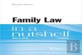 Family Law In A Nutshell