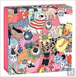 Bertrand.pt - Fancy Dress Cats Mini Fliptop Notecard Box