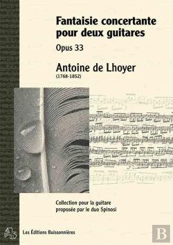 Bertrand.pt - Fantaisie Concertantes Pour 2 Guitares Opus 33 ; Partitions