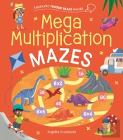 Fantastic Finger Trace Mazes: Mega Multiplication Mazes